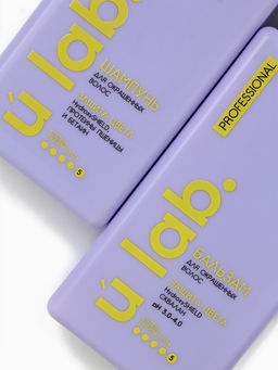 Подарочный набор «Защита цвета»: шампунь 250 мл, бальзам 250 мл, Ural Lab