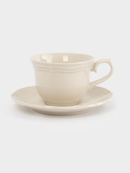 Пара чайная, 1 перс, 2 пр, 230 мл, фарфор P, молочная, Rustic