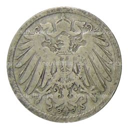 10 пфеннигов 1898 года J Германия