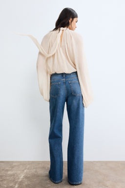 Wide Ultra High Jeans - H&m фото 11