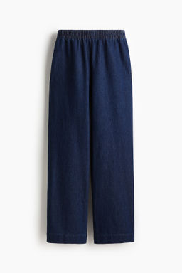 Pantal?n denim con cintura el?stica - H&m фото 2