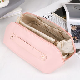 Косметичка 23,5х11х10,5 см / XN-005PN /уп 50/розовая