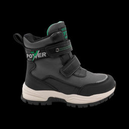 Ботинки мембранные на меху А6672-3 серые - BONCY фото 3