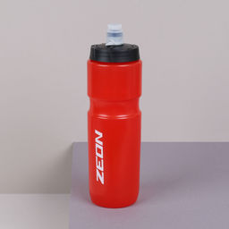 Бутылка для воды велосипедная ZEON WB226 гоночная, клапан кэмэлбак, пищевой hi-quality PP, 750ML цвет red/уп100 - Галеонтрейд фото 2
