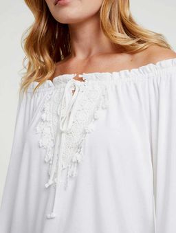 Блузка, белая - Heine фото 7