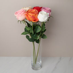 Цветок искусственный Роза / W78021 /уп 600/ - Галеонтрейд фото 9