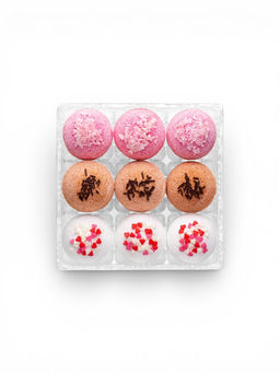 Набор бомбочек Candy bath bar La boite des bonbons, 9×40 г