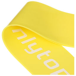 Фитнес-резинка ONLYTOP, 30×5×0.07 см, нагрузка 5 кг, цвет жёлтый