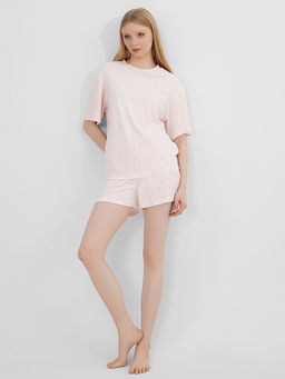 Комплект домашний женский розовый