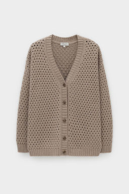 ЕВ 30229/ш/бежевый кардиган жен