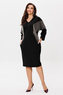 Платье INVITE 4083 черный дизайн - Mira fashion фото 74