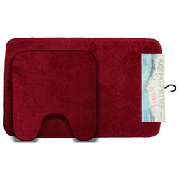 Комплект ковриков для в/к AQUA-Prime BeMaks из 2 шт 50х80/40х50см (бордо)