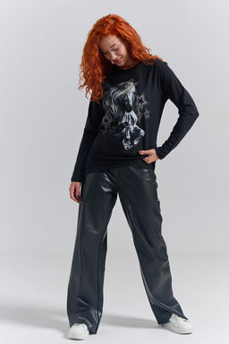 8575 футболка с дл.рукавом унисекс