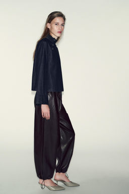 Z1975 DENIM HIGH NECK SHIRT