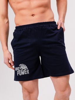 Шорты мужские-2 (короткие) темно синие - Lena basco фото 2