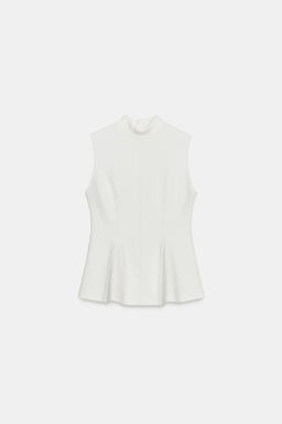 SOFT PEPLUM TOP - Zara фото 5