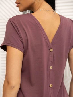 Футболка с пуговками - Барболета фото 81