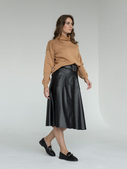 Юбка из экокожи - Трика фото 4