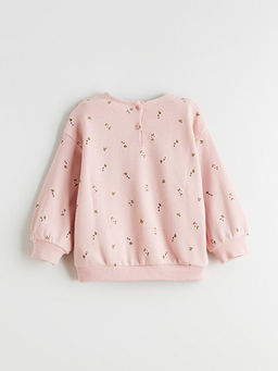 Bebe Yaka K?z ?ocuk Sweatshirt