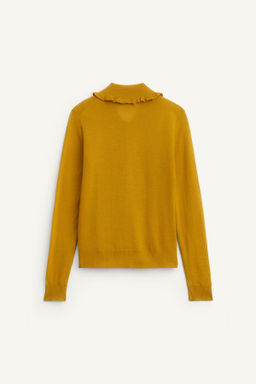 LIMITED EDITION 100% WOOL RUFFLE JACKET - Zara фото 2