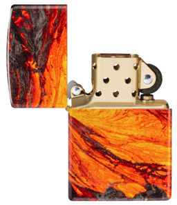 Зажигалка ZIPPO Поток лавы | Lava Flow 48622  фото 4