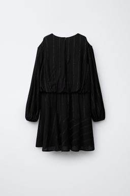 SPARKLY STRIPED DRESS - Zara фото 2