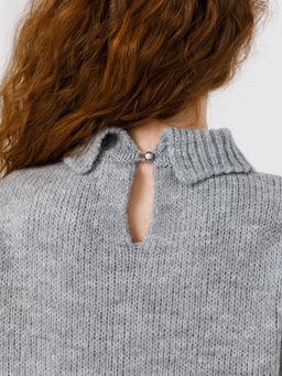 Блузка вязаная