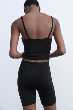 BODY SHAPE CYCLING SHORTS - Zara фото 4