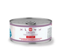 Solid Natura VET Obesity корм диетический диета для кошек 100 г ЦБ-00057675