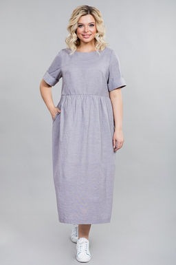 Платье 1257 кофейный