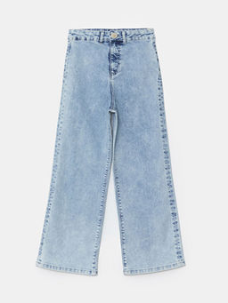 Wideleg K?z ?ocuk Jean Pantolon