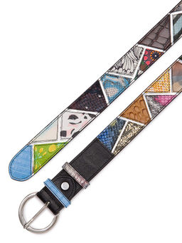 Ремень поясной Z-UNP02 multicolor-black - Eleganzza фото 2