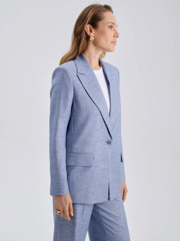 Жакет однобортный