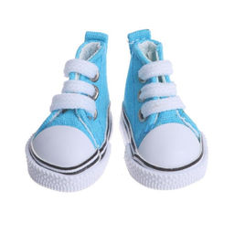 Кеды для кукол, длина подошвы 5 см, цвет бирюзовый - Simaland фото 2