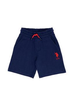 U. S. Polo Assn Темно-синие вязаные шорты для мальчика