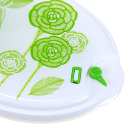 Контейнер пластмассовый Розы 1,65л - 20,2х14,5х7,7см, набор 3шт, с пароотводом, для хранения в холодильнике, цвета микс (Китай) - Домашняя мода фото 4