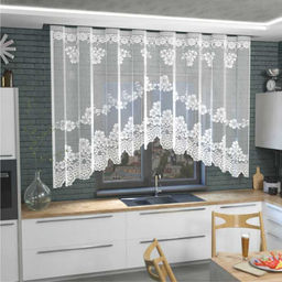 Занавеска 10С6406-Г50 белый 1.65*3.40м (Распродажа)