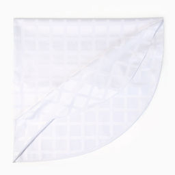Скатерть «Этель» Geometry, 150×110 +/-3 см, белая, пл. 192 г/м², хлопок с ВГМО