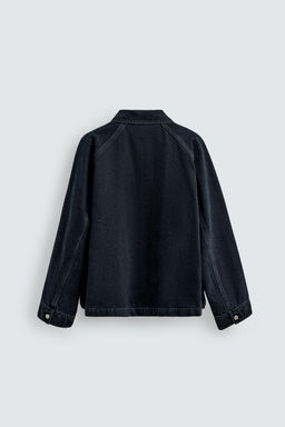 DENIM JACKET WITH POCKETS - Zara фото 9