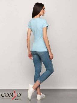 Conso/FWO 190401 - blue Футболка фото 3