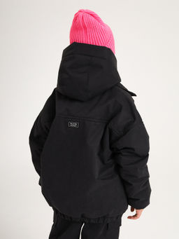 Куртка-бомбер VELUR, черная - Inzibe фото 2