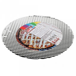 Форма для запекания металлическая д27см, h2,8см, круглая, (Россия) - Домашняя мода фото 3