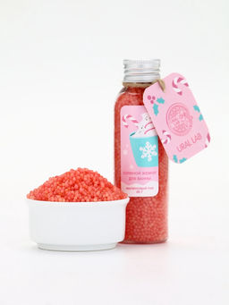 Жемчуг для ванны во флаконе, 85 гр, аромат малиновый раф, URAL LAB