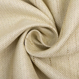 Штора портьерная «Этель. Классика», светло-бежевая, на шторной ленте, 130×300 см