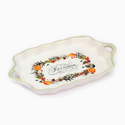 Блюдо новогоднее Желания, 23?13?2.5 см, ручная работа - Дорого внимание фото 2