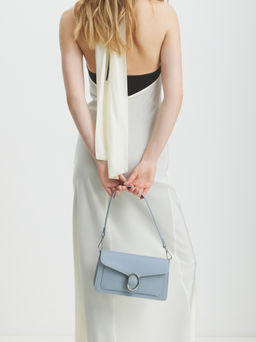 Женская сумка на плечо TENDANCE Артикул 4451354, светло-голубой фото 6