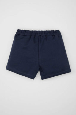 Шорты с принтом для маленьких мальчиков - Defacto фото 4