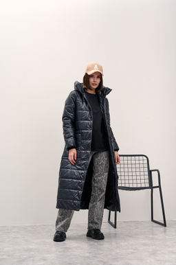 Пальто женское Лара черный - Yollochka фото 2