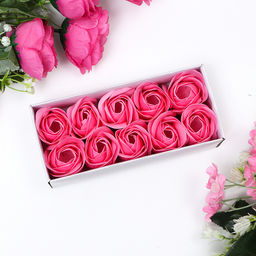 Мыльные розы, розовые, набор 10 шт. - SB BEAUTY фото 9