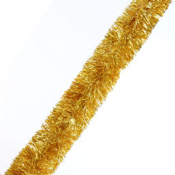 Цена за 10 шт. Мишура 2 м 9 см "Волшебные искры", Золото